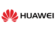 Here's an alt tag for the image: `Huawei logo on green background`