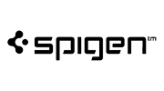 Here's an alt tag for the image: Spigen logo on olive green background.